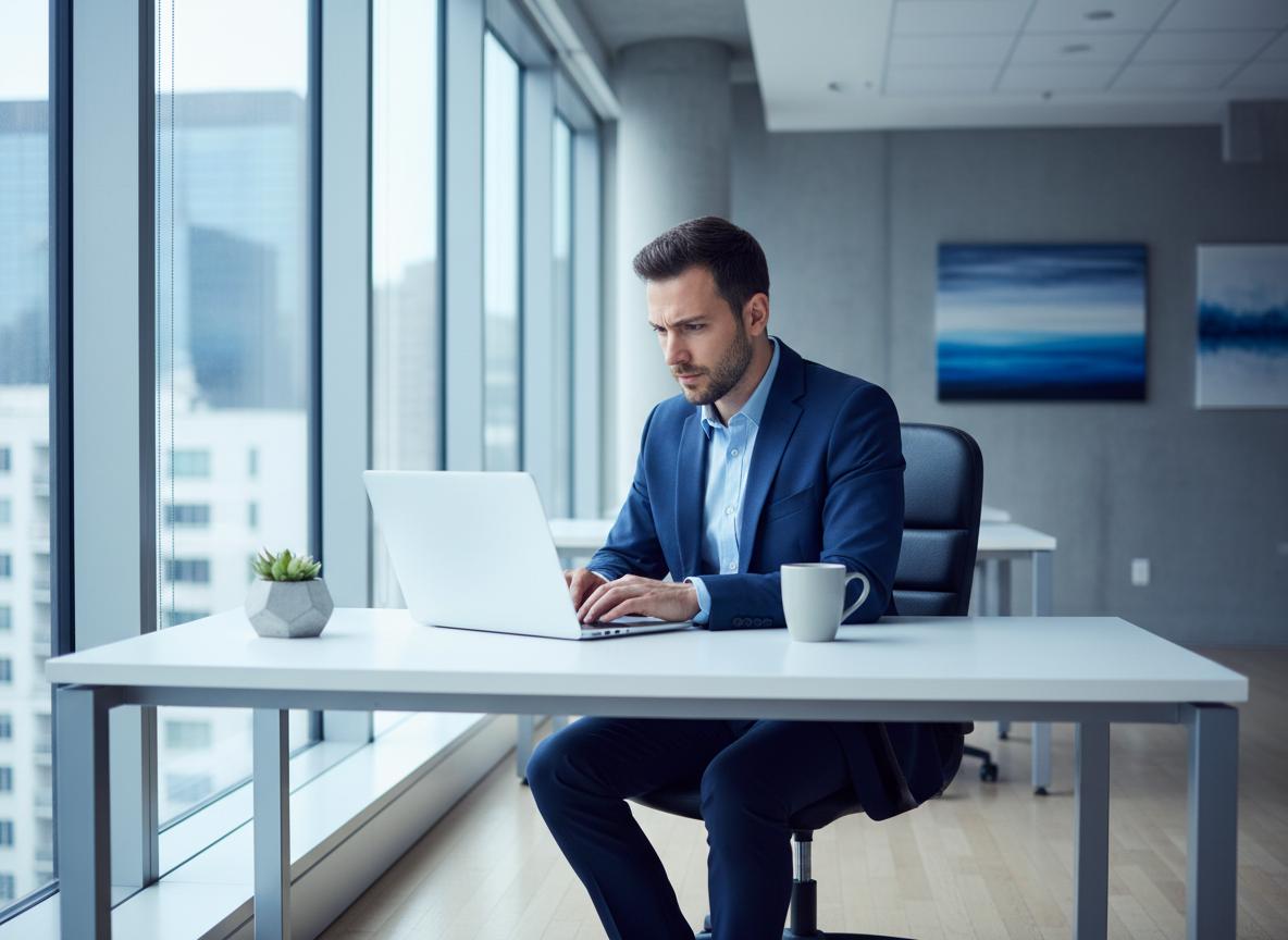 Professional at work